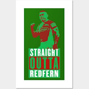 South Sydney Rabbitohs - Nathan Merritt - STRAIGHT OUTTA REDFERN Posters and Art